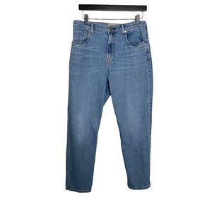 Everlane Cheeky Jean Crop Stone-Washed Sky Size 31